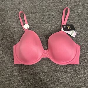 Wacoal 858220 Amazing Assets Push Up Bra Padded Underwire Womens 34D Pink